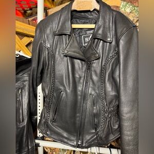 Vtg. 80/90’s SHAF Leather Women's Jacket